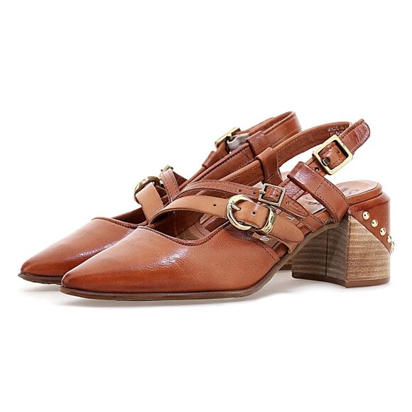 AS98 Italian Leather Vanek Shoes - Size 38 (US 8) - Picture 3 of 10